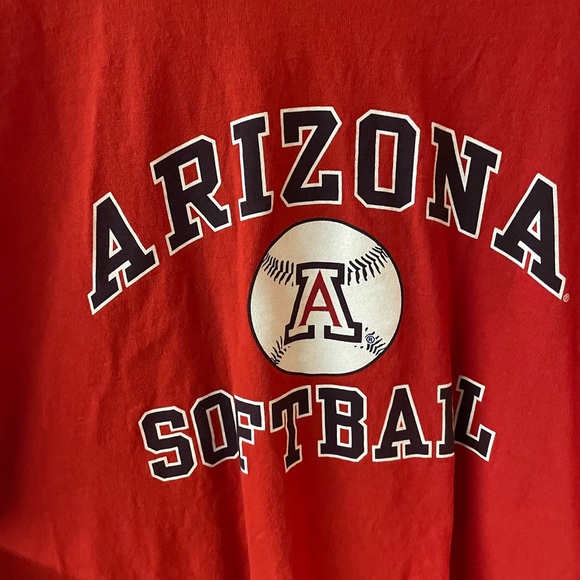 Red Ouray Arizona Softball Tshirt, EUC, 2XL - Picture 2 of 5